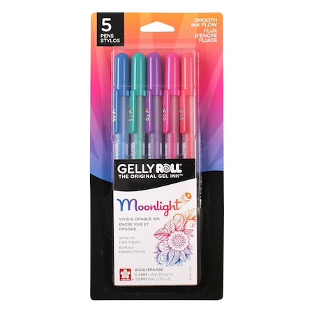Sakura Gelly Roll Moonlight 10 Bold Dusk, 5PK 38175